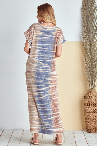 SIDE SLITS MAXI DRESS