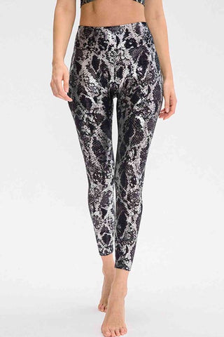 Animal Print Active Pants