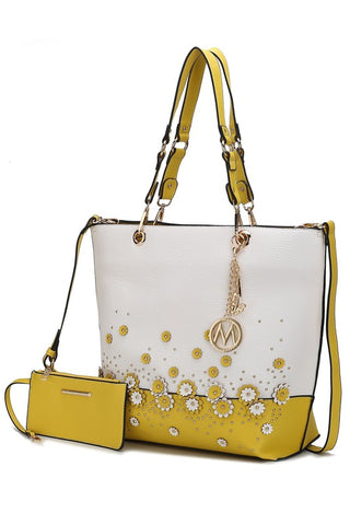 MKF Petra Tote Bag with Wristlet by Mia K