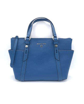 Michael Kors Sullivan Riverblue Sm Convertible Tote Leather