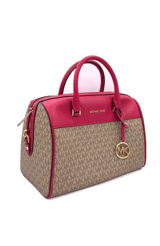 Michael Kors Travel Duffle- Carmine Pink