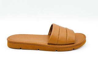 VINCE Olina Leather Slip-on Sandals