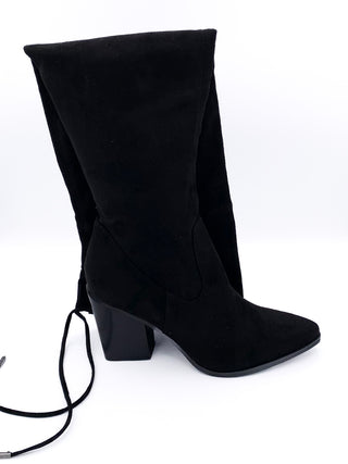 Marc Fisher Mlokun Black Boots