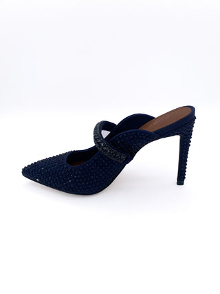 Kurk Geiger London Duke Drench Blue Fabric Occasion