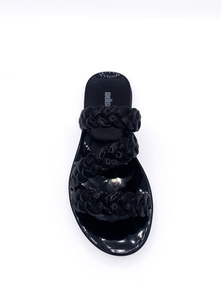 Melissa Wrap Sandals Black