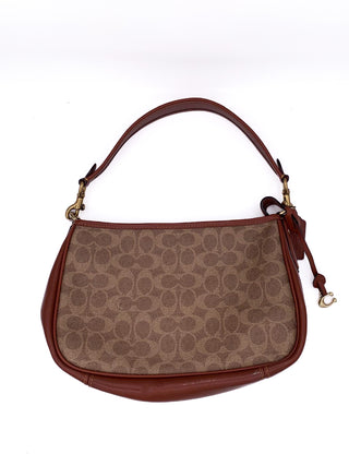 COACH	Signature Canvas Cary Shoulder Bag