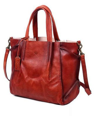 Old Trend  Forest Island Tote Red